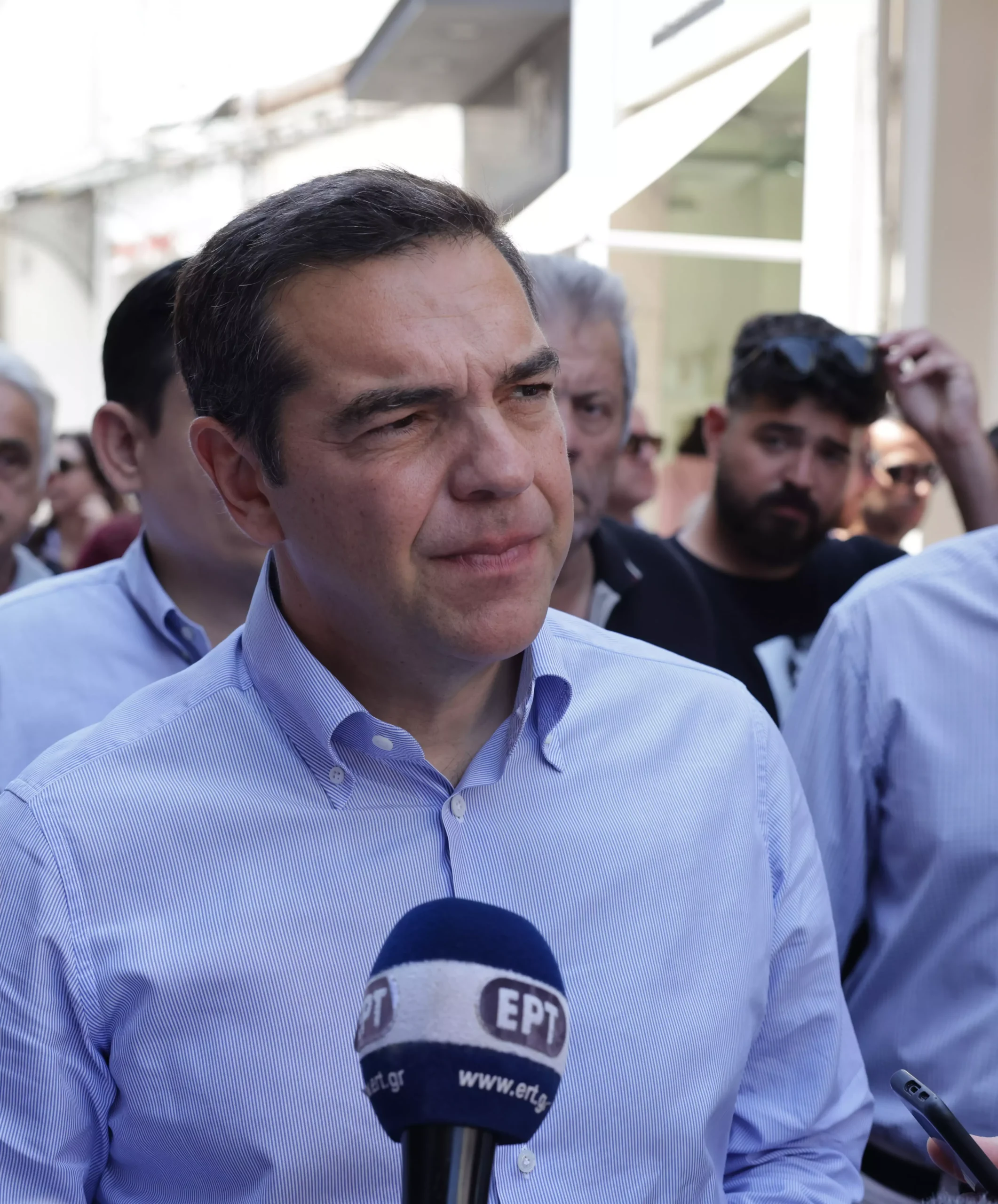 Σφοδρή επίθεση Τσίπρα κατά Μητσοτάκη από την Λέσβο.