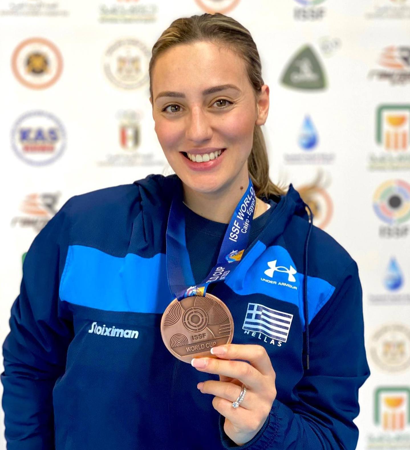 Χάλκινο μετάλλιο η Κορακάκη στο Παγκόσμιο Κύπελλο του Καΐρου!