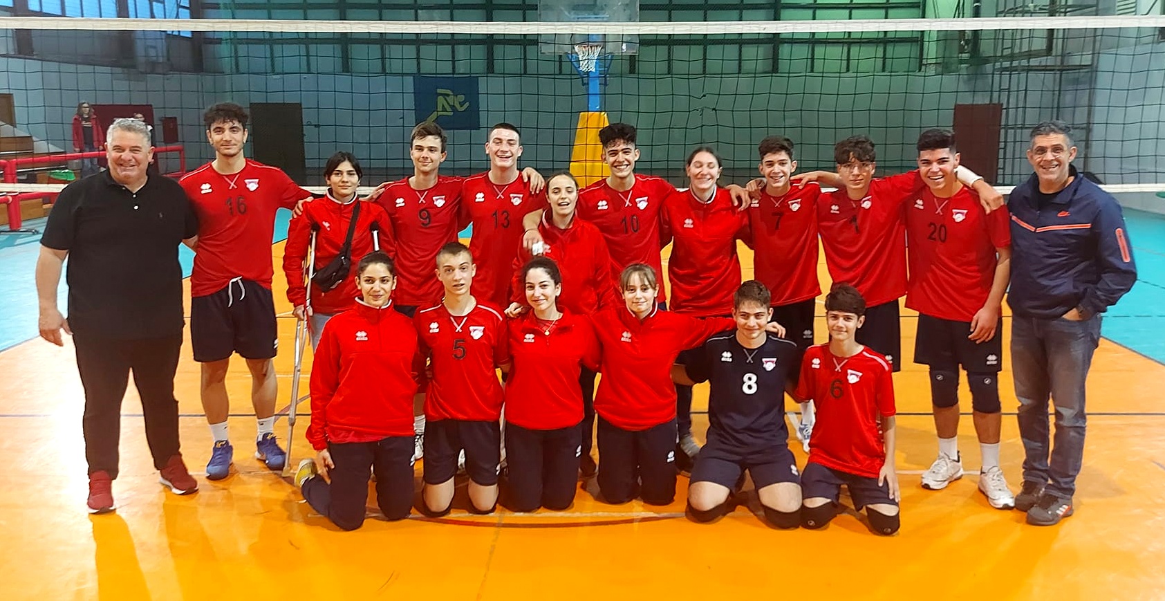 Αγώνες Βολλεϋ από τον ΦΕΣ Αριστοτέλη προς υποστήριξη της εκδρομής του Λυκείου Σκύδρας.