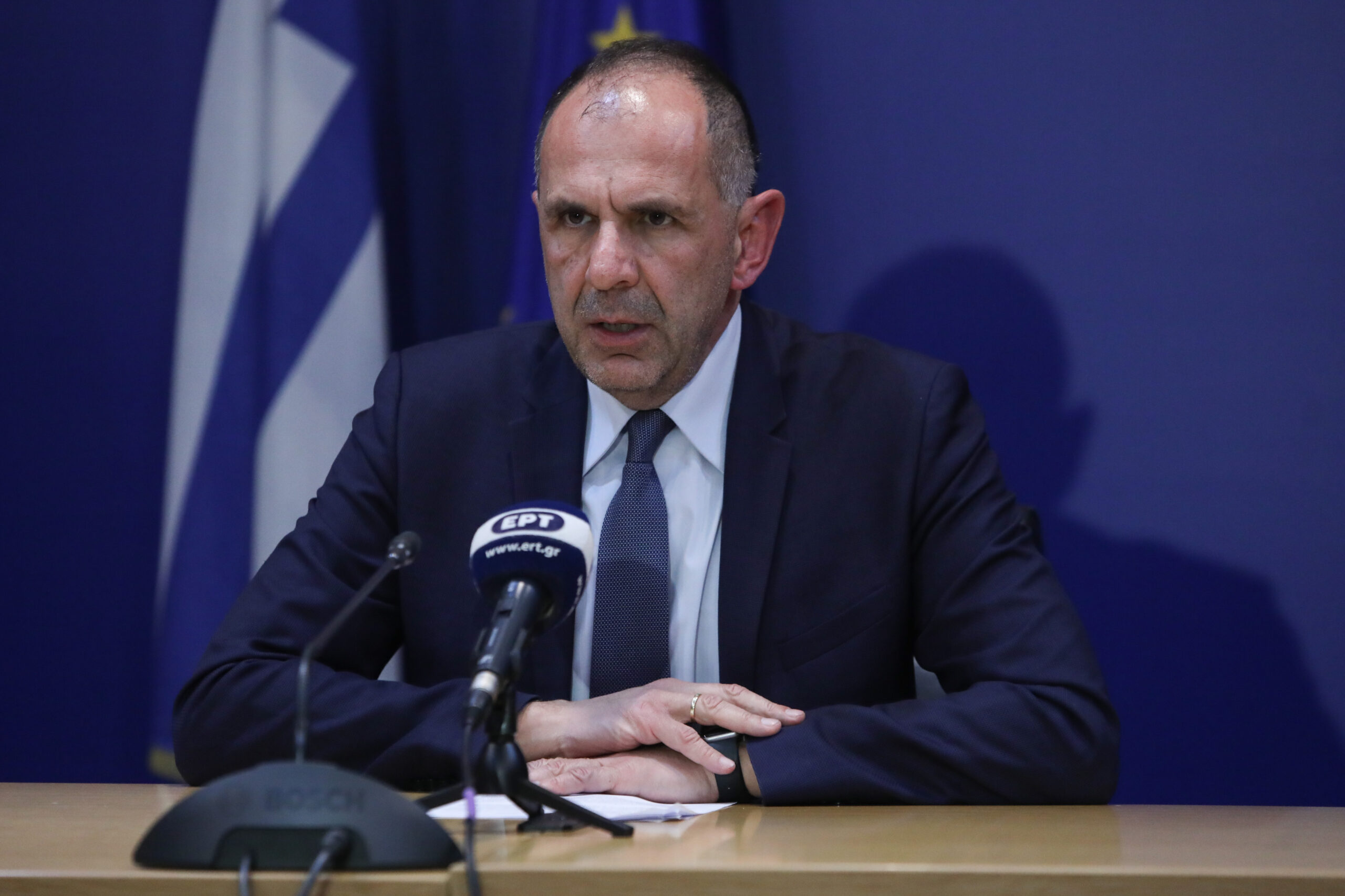 Γεραπετρίτης για την ανθρωπιστική βοήθεια στη Γάζα: «Ο ταχύτερος δρόμος είναι πάντα ο καλύτερος»