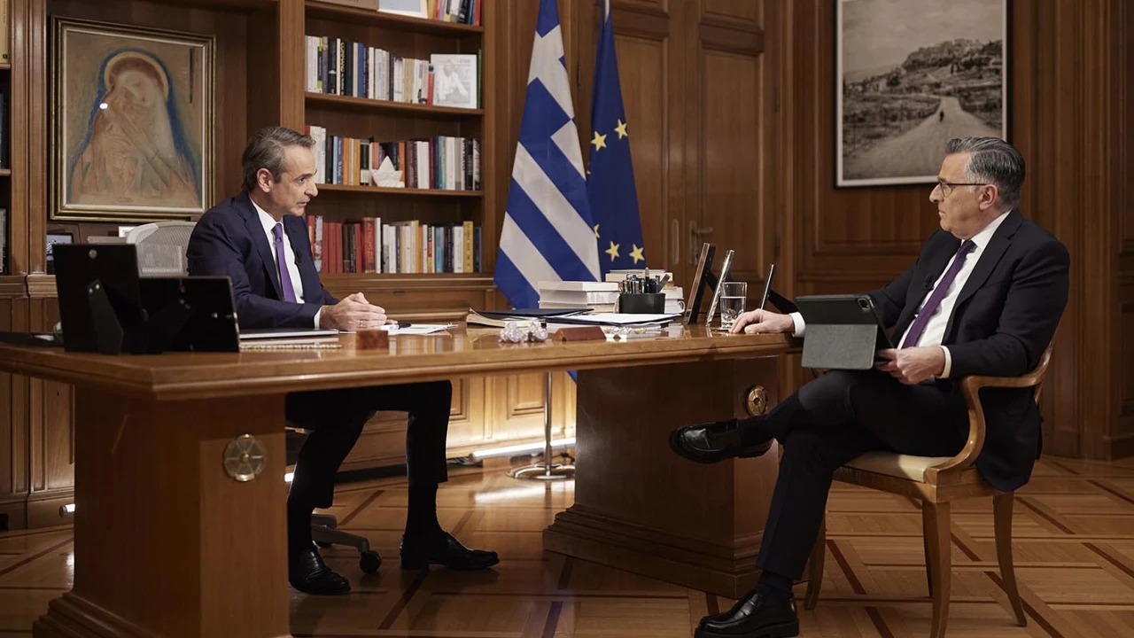 Η Συνέντευξη εφ’ όλης της ύλης του πρωθυπουργού, Κυριάκου Μητσοτάκη, στην ΕΡΤ