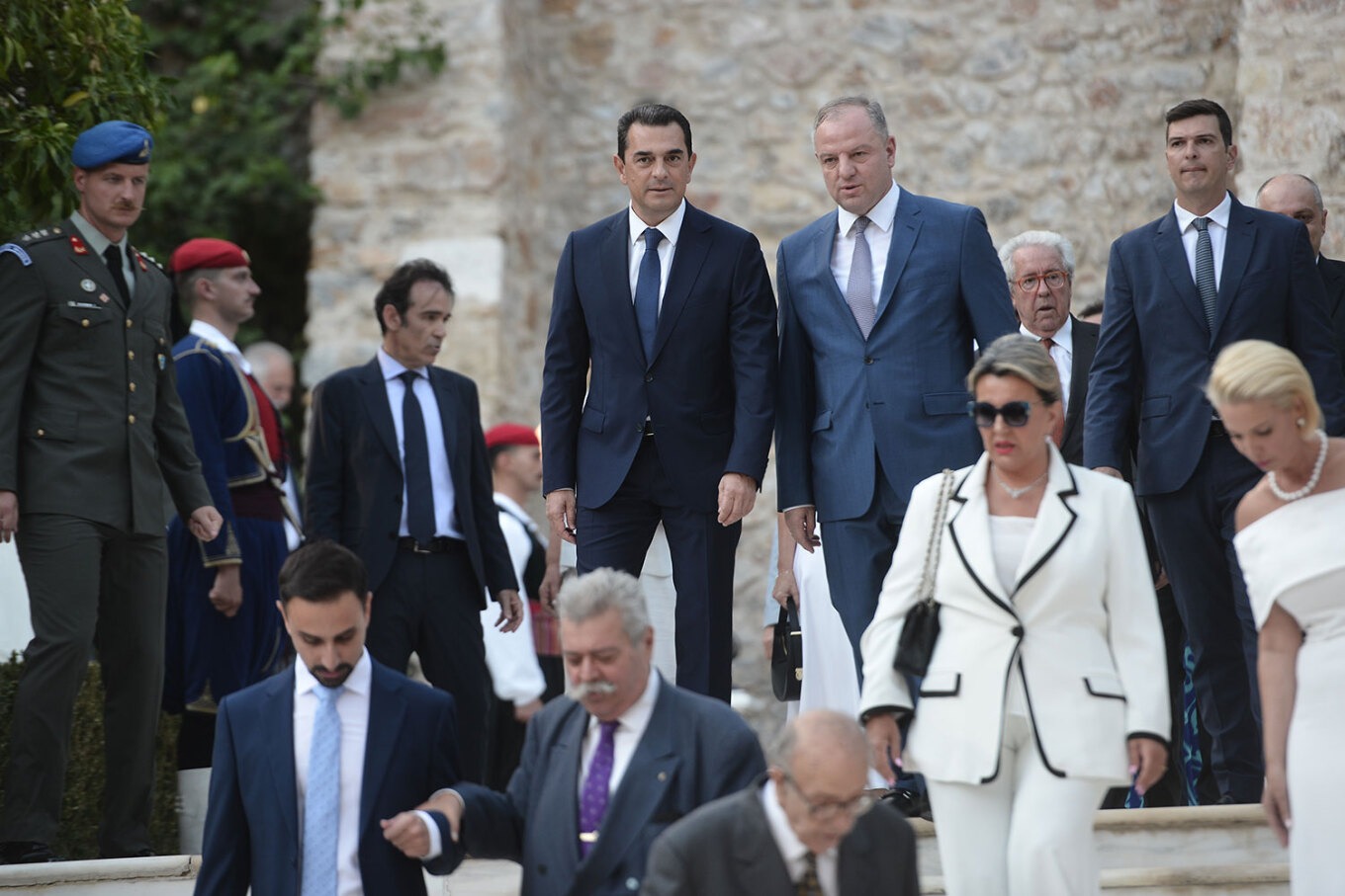 Στο Προεδρικό Μέγαρο για τα 50 χρόνια από την αποκατάσταση της Δημοκρατίας, ο ΥφΑΑΤ Δ. Σταμενίτης. (photos)