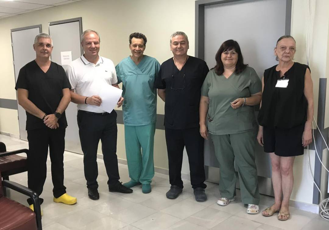 Στα Κέντρα Υγείας Άρνισσας, Αριδαίας, Κρύας_Βρύσης και Σκύδρας ο Διονύσης Σταμενίτης.