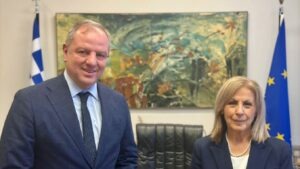 Συνάντηση Σταμενίτη – Αηδονά για κρίσιμα αναπτυξιακά έργα στην Πέλλα