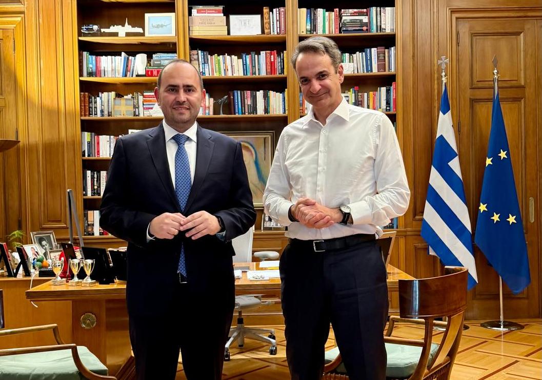 Συνάντηση Λάκη Βασιλειάδη με Μητσοτάκη — Στο τραπέζι εθνική οδός, αγρότες και εκκρεμότητες ακινήτων