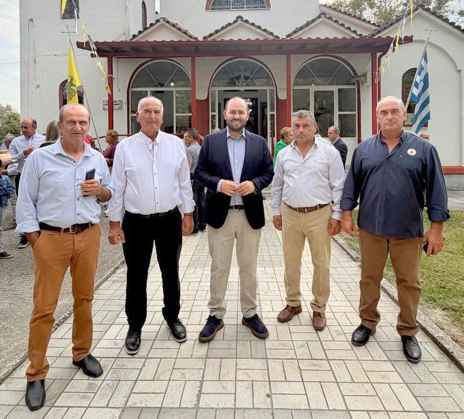 Λάκης Βασιλειάδης: Τίμησε τη μνήμη του Αγίου Ευσταθίου και την ιστορία των προσφύγων
