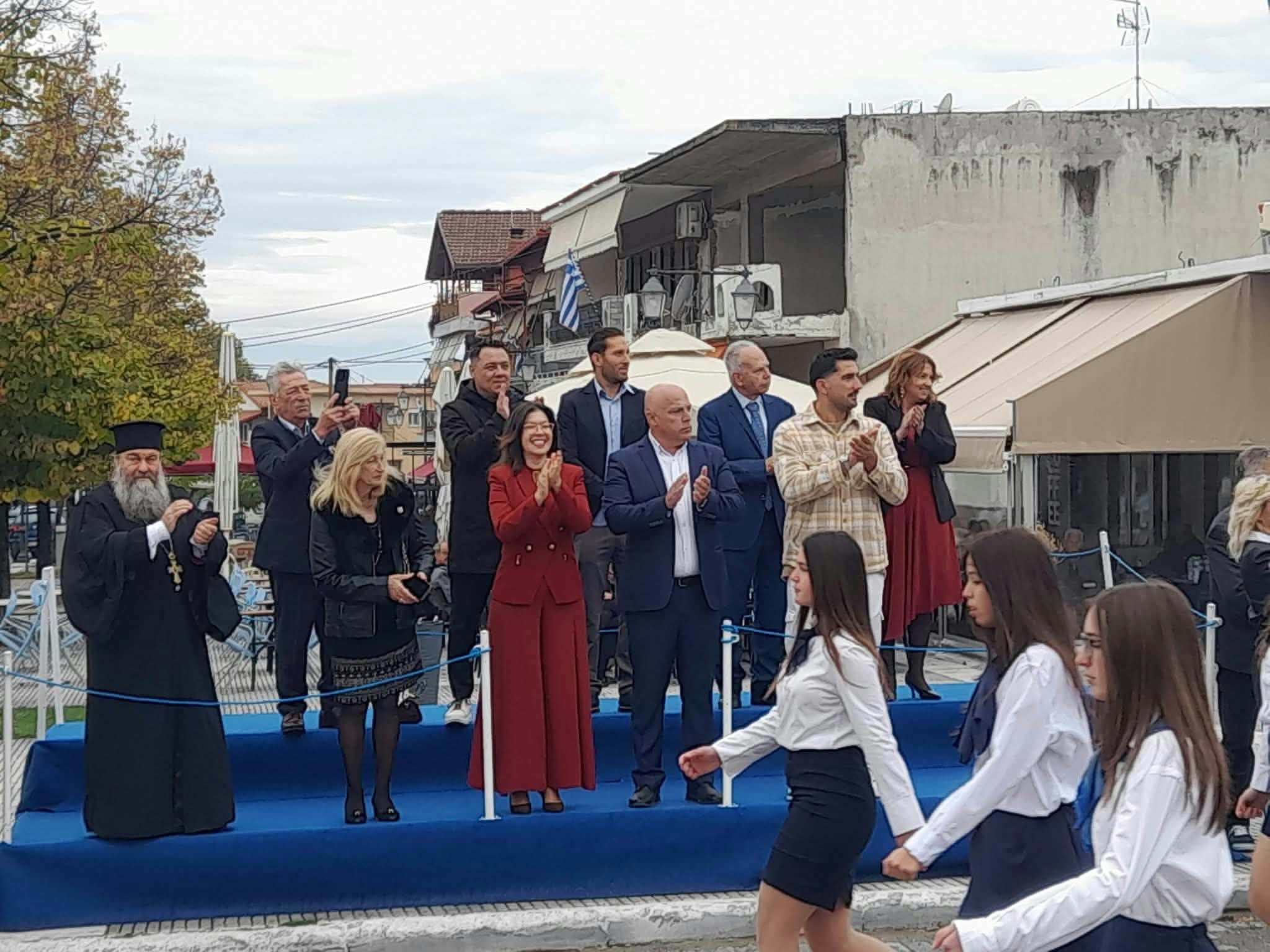 Ευφροσύνη Μερεμητσάκη: Κατάθεση στεφάνου και μήνυμα για την 28η Οκτωβρίου