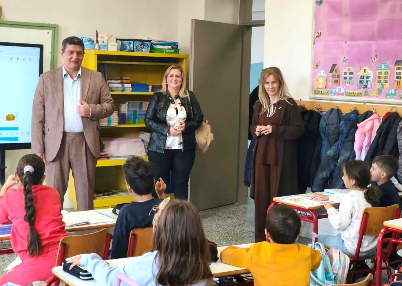 Επίσκεψη Φουντουκίδη στο Δημοτικού Σχολείου Ν. Μυλοτόπου – Μια ημέρα γεμάτη συγκίνηση και αναμνήσεις