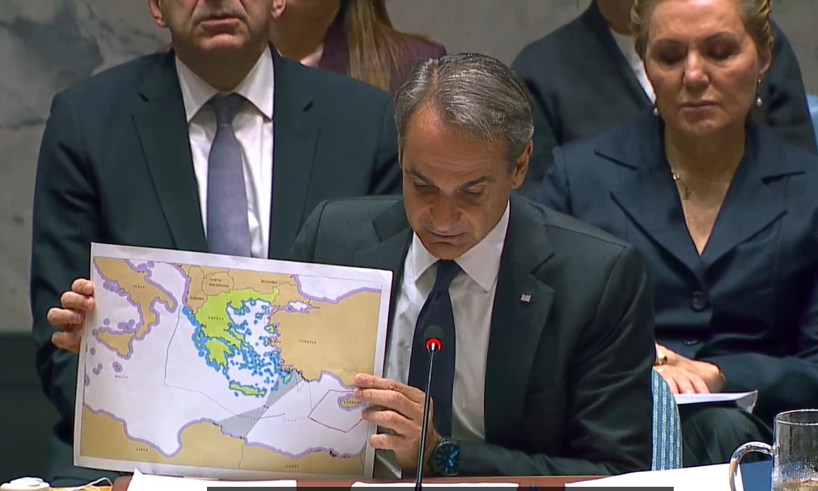Στον ΟΗΕ η θαλάσσια ασφάλεια: Παρέμβαση Μητσοτάκη για το τουρκολιβυκό μνημόνιο